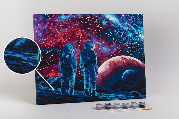 Картина по номерам Фрея PNB/PM-218, Новая галактика, 40х30 см