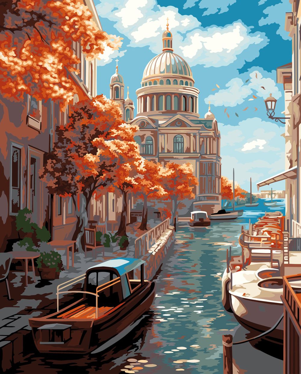 Картина по номерам Фрея PNB/PL-298, Осень в Венеции, 50х40 см