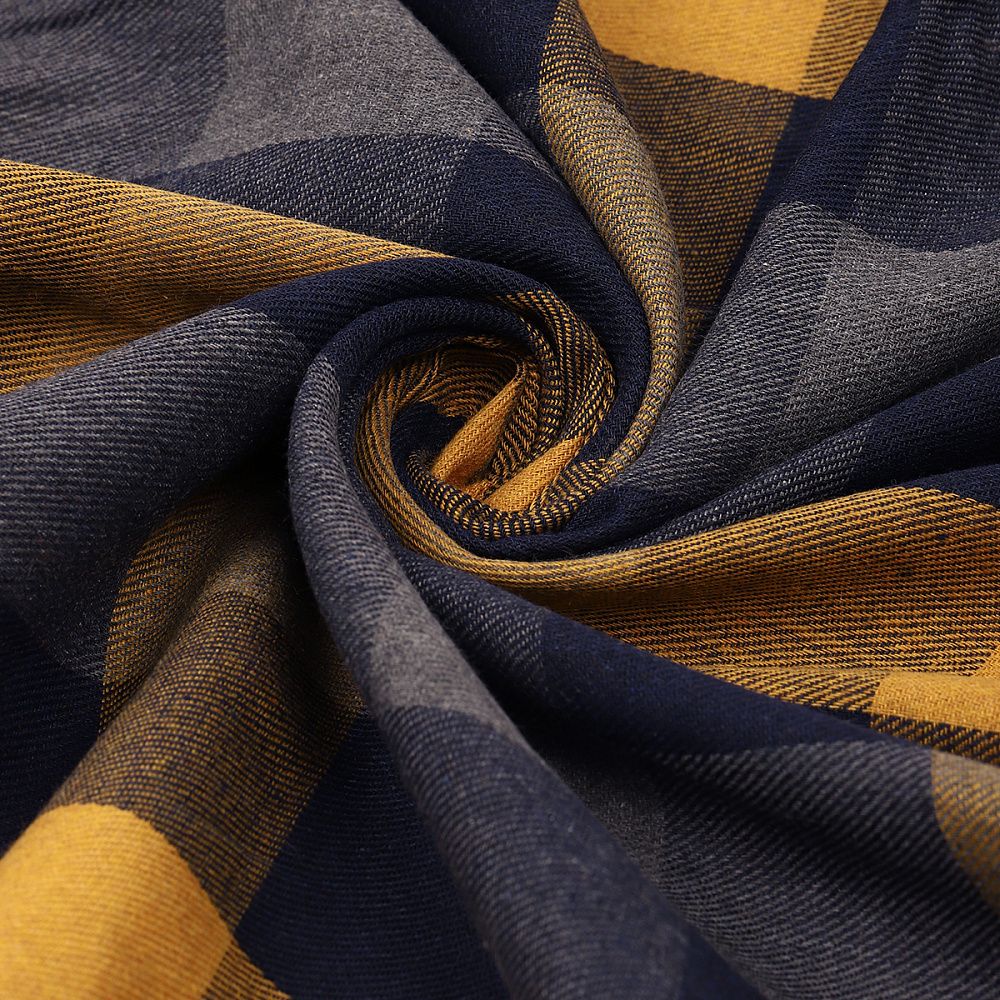 Фланель рубашечная 150 г/м², 150 см / 2 метра, TBY.Fl.T456.2, цв.456 желтый