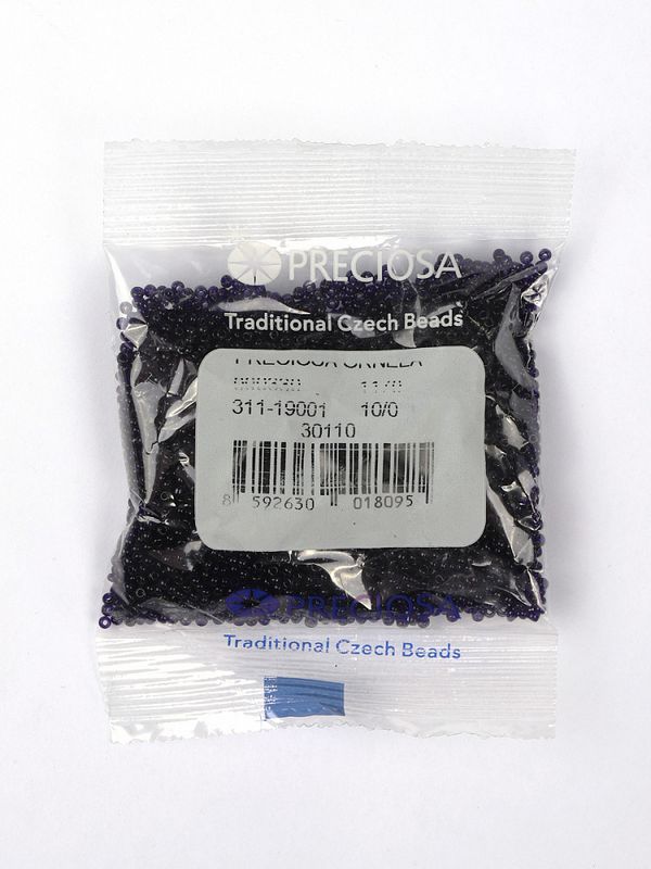 Бисер Preciosa 10/0 (2.3 мм), 50 г, NT цв. 30110/311-19001