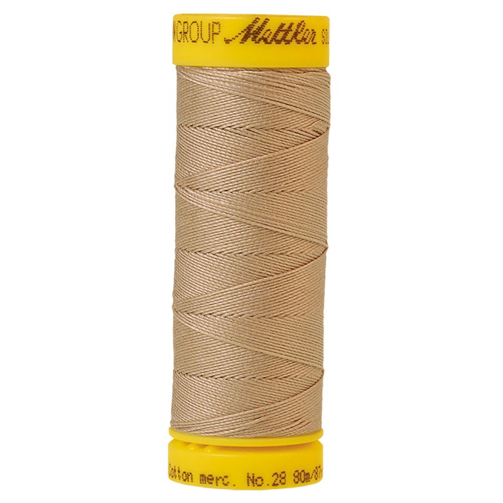 Нитки хлопковые отделочные Mettler Silk-Finish Cotton 28, 80 м, 0538, 5 катушек