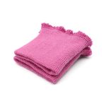 Манжеты трикотажные 6.0х7.0 см, 1 пара, тонкие малые 14 кл, 1х1, 342/8 камелия, розовый цикламен