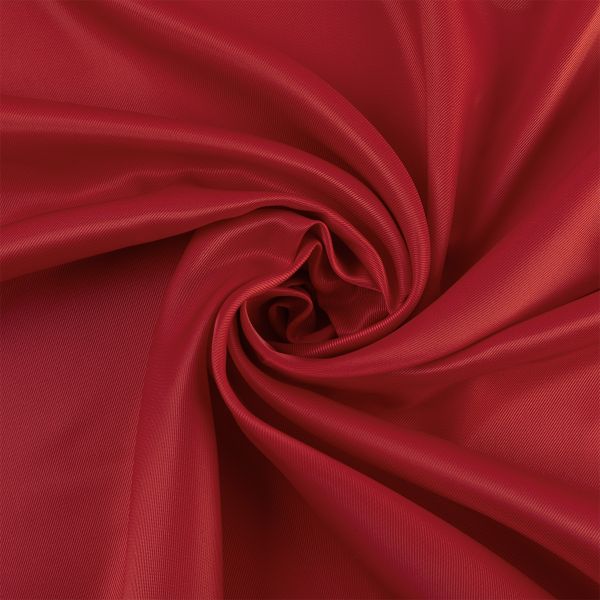 Ткань подкладочная Poly Twill 101±2 г/м², отрез 145х500 см, 100% п/э, 38 красный, Gamma LPT