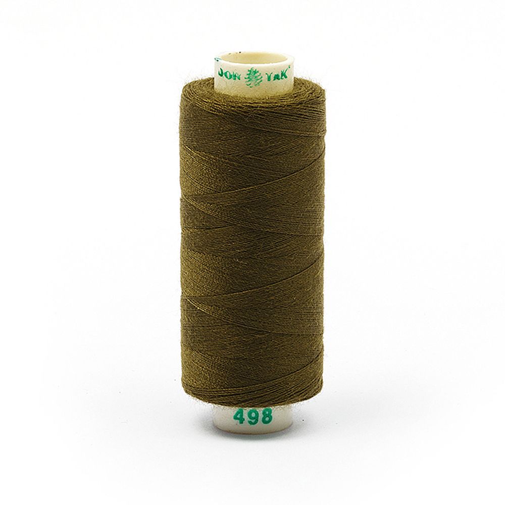 Нитки швейные бытовые Dor Tak 40/2, 366 м / 10 кат., 498 оливковый