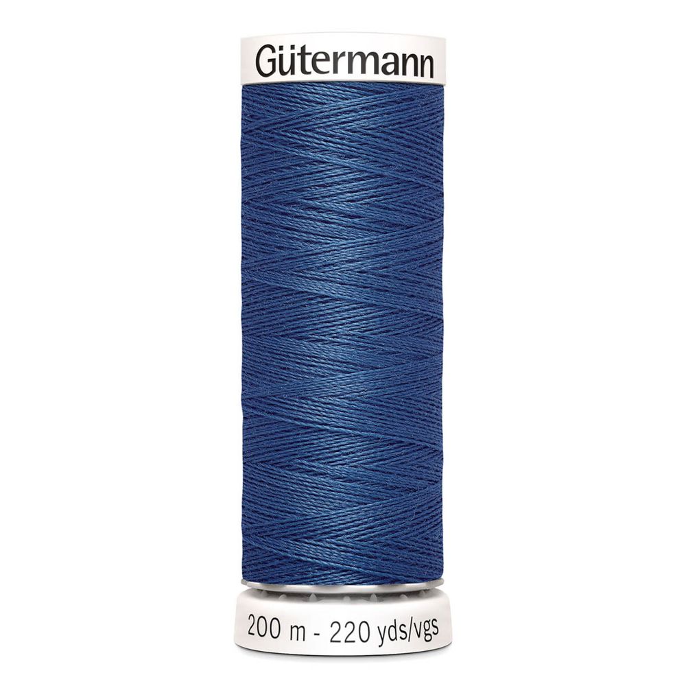 Нитки универсальные Gutermann Sew-all, 200м, 786 синий джинсовый