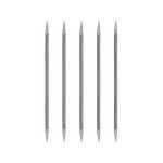 Спицы чулочные металл ⌀4.5 мм, 15 см, 5 шт, Gamma MK5-15