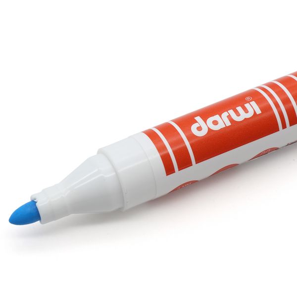 Маркер для ткани Darwi TEX, 1мм, 215 св.голубой