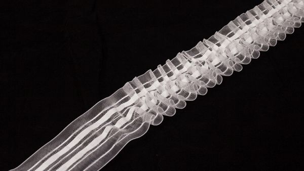 Лента шторная 1/2 60 мм, 50 м, прозрачный, Blitz