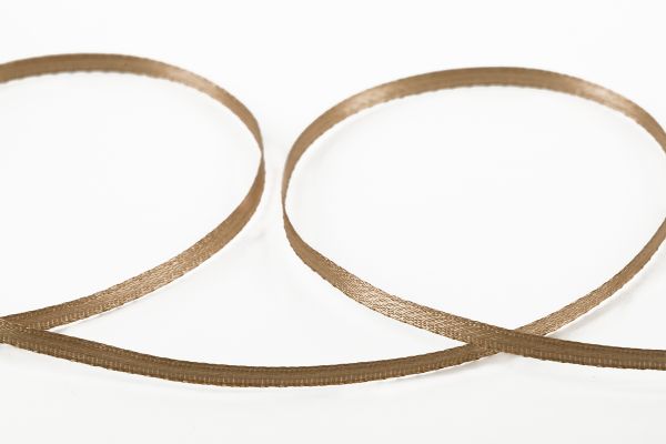 Лента атласная 2-сторонняя 3.0 мм / 91.4±2 метра, 093 бежевый, Gamma AL-3P