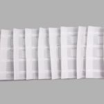 Лента (тесьма) шторная: сборка параллельная (1:2) 80 мм / 100 метров, S090445