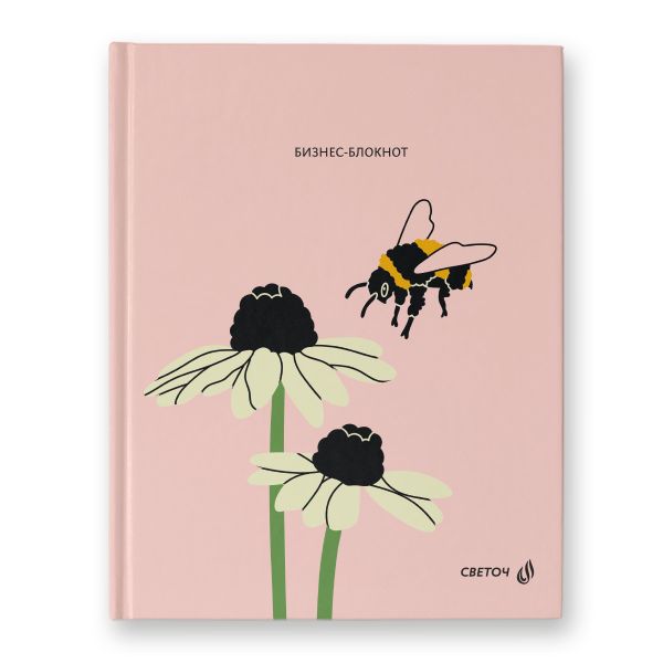 Бизнес-блокнот, матовая ламинация + выбор.лак, A5+ 80 л. 22 шт, клетка, Вкус лета 000924, Светоч 80ББТ5_93_5_1