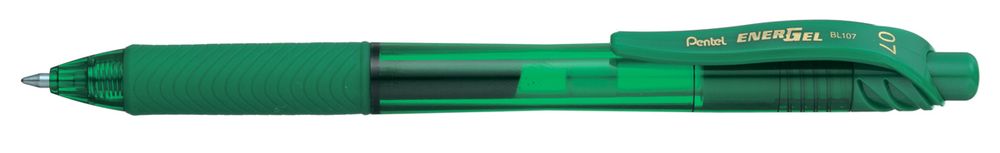 Ручка гелевая автоматическая Pentel Energel-X ⌀0.7 мм, 12 шт, BL107-DX цвет чернил: зеленый