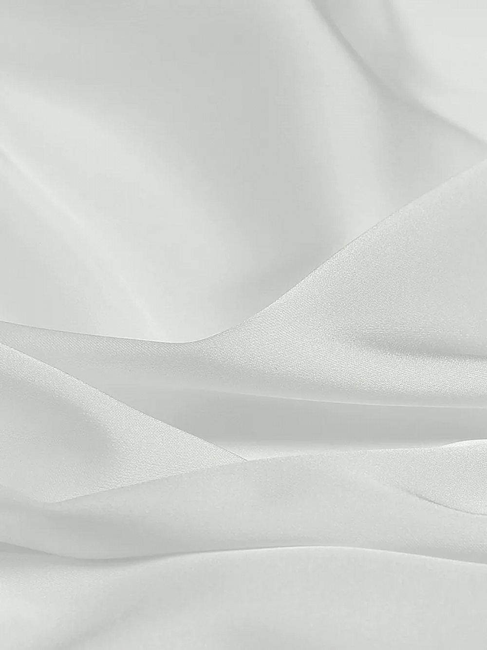 Шелк Армани 90 г/м², 150 см / 2 метра TBYArm-001 цв.01 белый