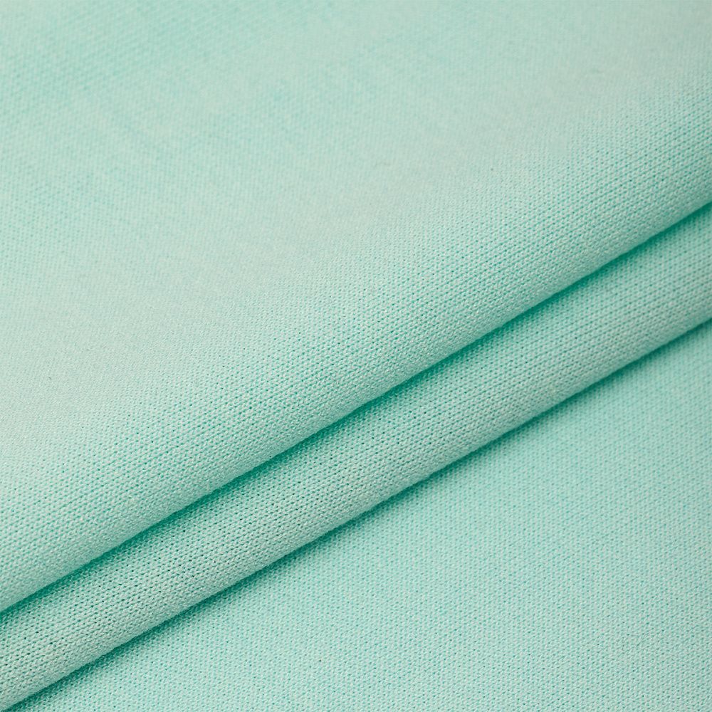 Футер 2-нитка петля поливискоза стрейч 220 г/м², 160 см / 3 метра, ФУТ2Х.TBY.ПЭ-ВИС.S822.3, цв.S822 мятный