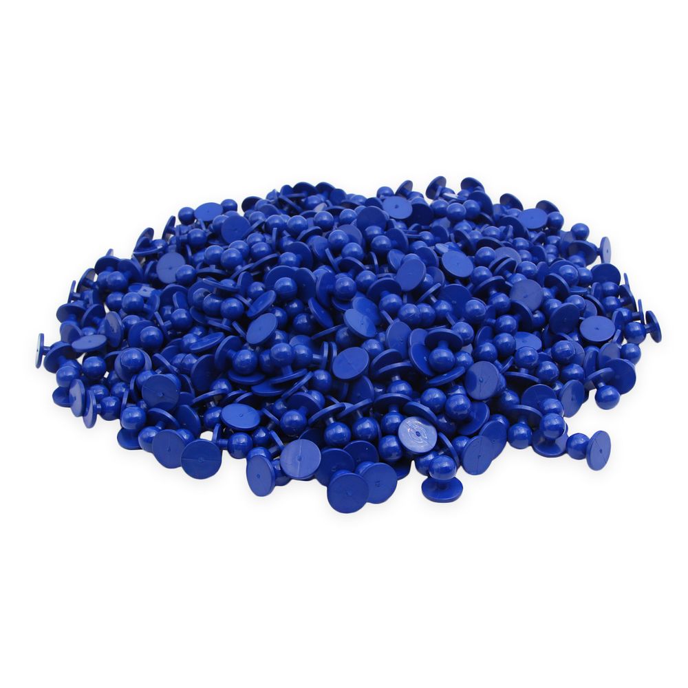 Пукля поварская, цветная, 10 мм (61 василек) П-10, 500 шт