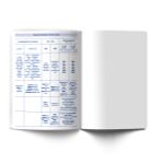 Тетрадь со справ.материал. Архивариус пластик.обл. 320мкм с тис.золот.фольгой. A5 48 л. на скобе 65 г/м², белизна 100% 10 шт линия, 01882 Архивариус Русский язык, Светоч Т291