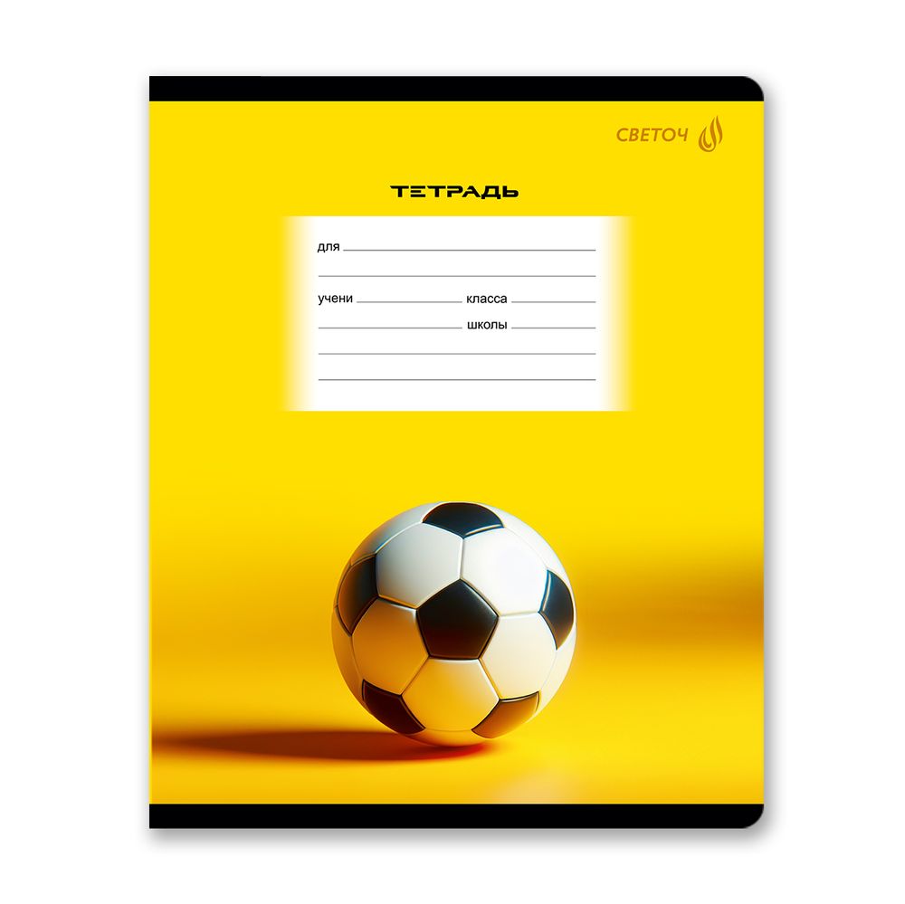 Тетрадь ученическая школьная, выборочный лак, A5 18 л. на скобе 65 г/м², белизна 100% 20 шт клетка, 01419 Моё хобби, Светоч Т86