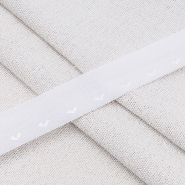 Резинка бельевая (окантовочная) 20.0 мм / 50 метров, тканая, отбеленный, ML124020/99