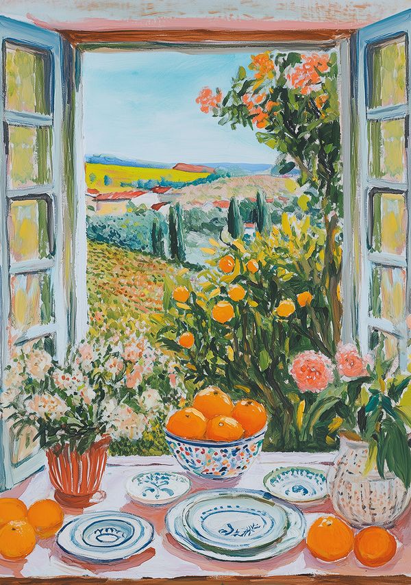 Пазл 1000 элементов, PZL-1000/90 Окно в лето, Фрея