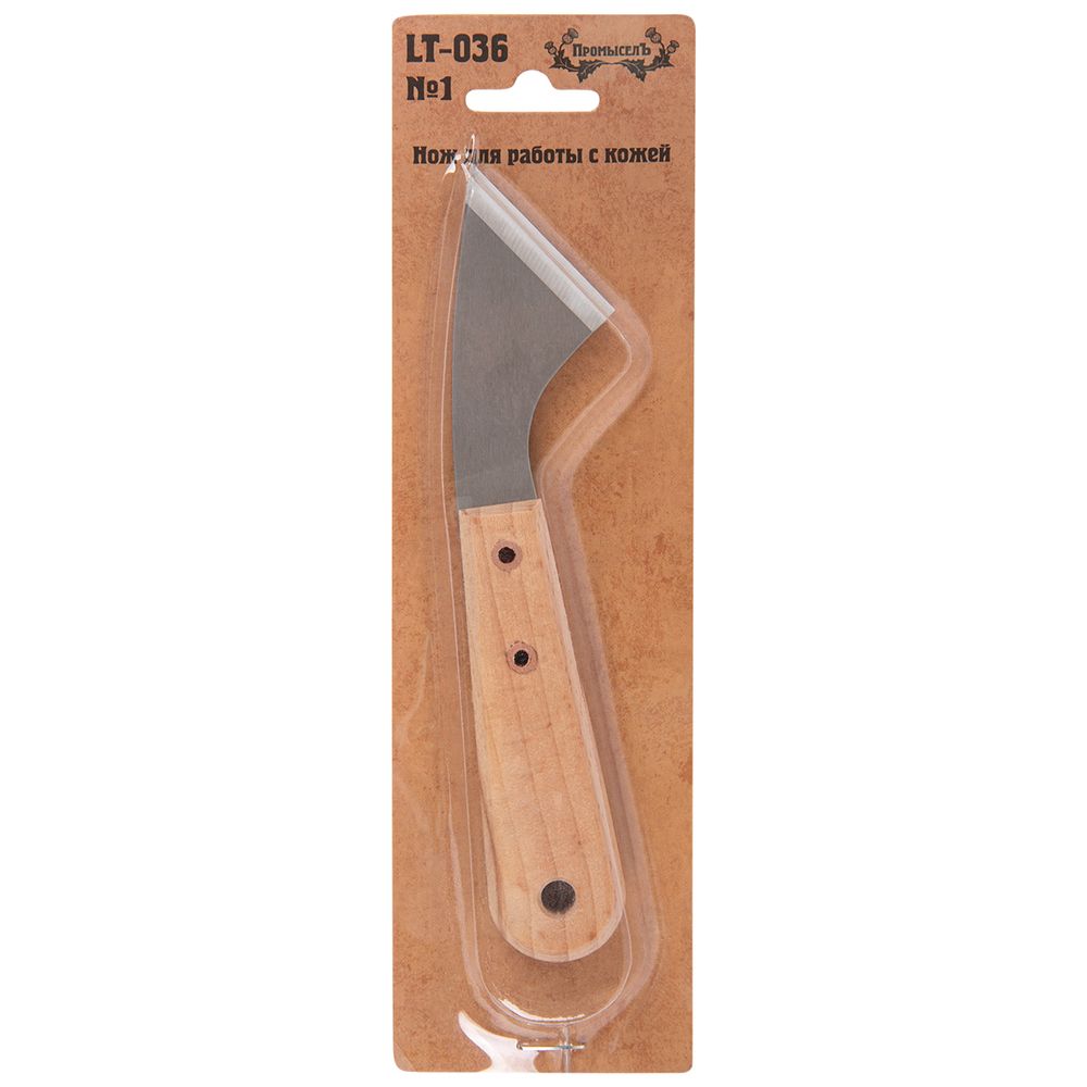 Нож для работы с кожей 1 киридаши, 1 шт, LT-036, Промысел