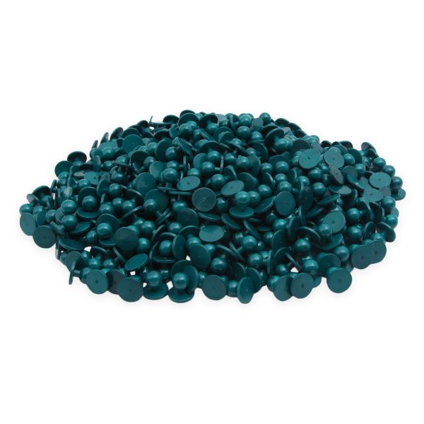 Пукля поварская, цветная, 10 мм (77 зеленый) П-10, 500 шт