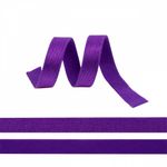 Резинка бельевая (бретелечная) 10.0 мм / 1000 метров, RBB05 фиолетовый неон A0507