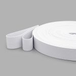 Резинка башмачная 25.0 мм / 25 метров, вязаная, белый