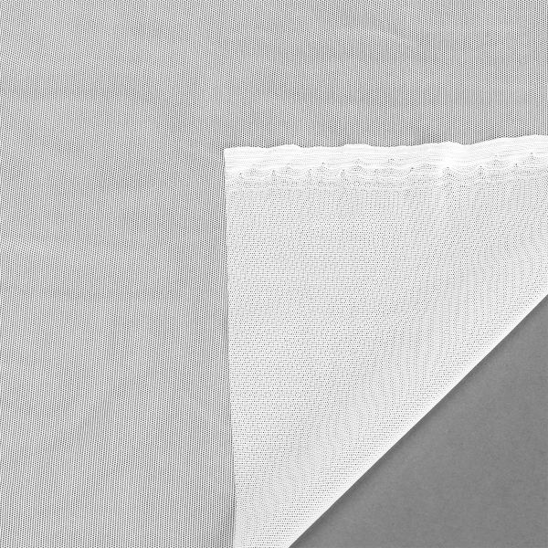 Сетка бельевая эластичная 80 г/м², шир.160 см / 3 метра, 001 белый /068.001.3/