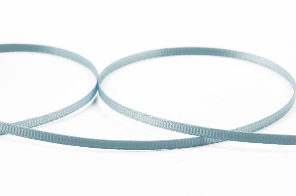 Лента репсовая (в рубчик) 3.0 мм / 91.44 метра, 088 голубой, Gamma GR-03