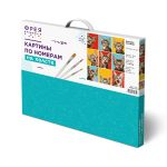 Набор для раскрашивания по номерам 50х40 см, "Эмоции котиков", Фрея, PNB/PL-320