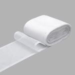 Лента для бантов 80.0 мм / 25 метров, белый / серебро, С3501Г17 (С3622Г17)