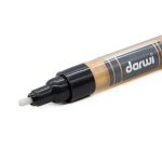 Маркер акриловый Darwi Opak, 3мм, укрывистый, 050 золотой