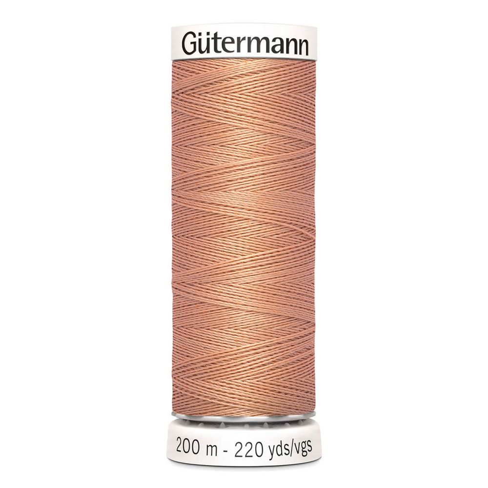 Нитки универсальные Gutermann Sew-all, 200м, 938 бежево-желтый, 1 катушка