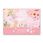 Альбом для рисования 100 г/м², A4 29х20.5 см, 32 л. на скобе, 5 шт, 000216 Цветочная фантазия, Светоч 32АЛСК4_0_3_9