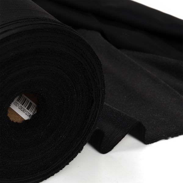 Дублерин эластичный 31 г/м², черный, шир.150см, 100м