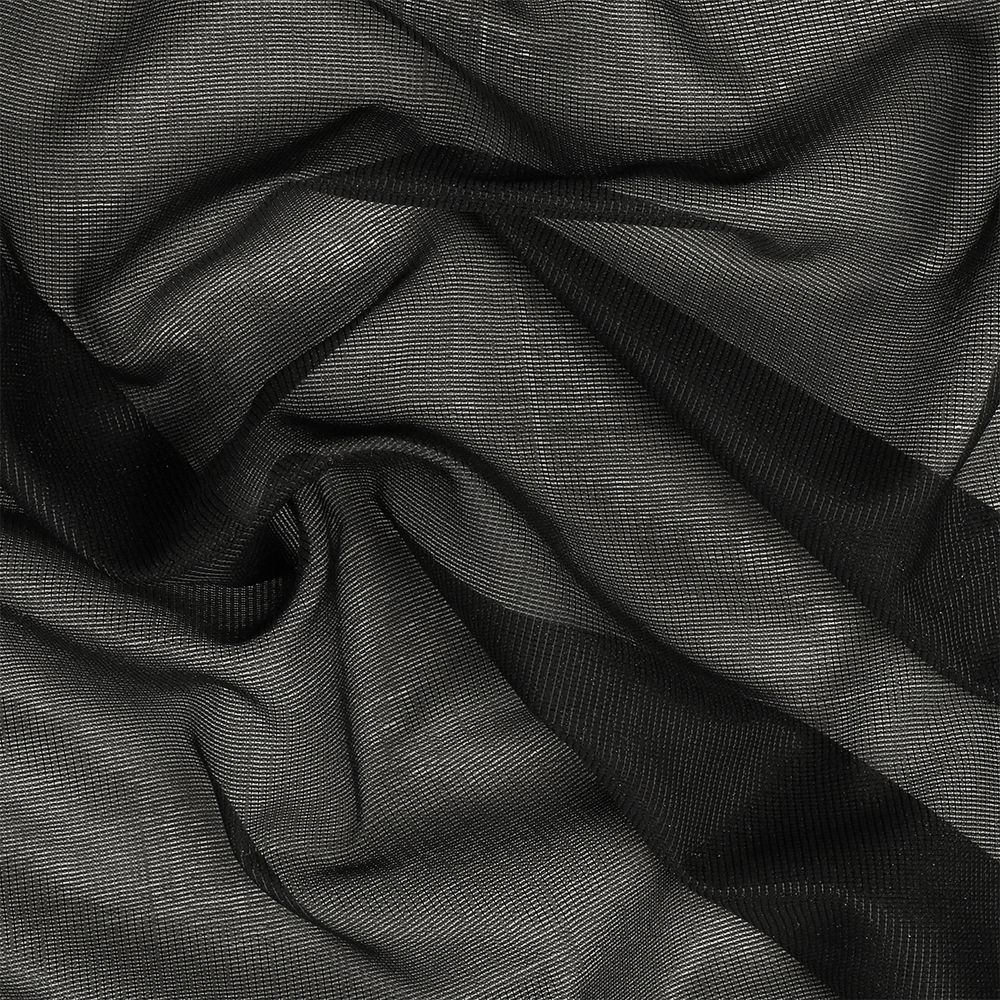 Дублерин эластичный 40 г/м², черный, шир.150см, 100м