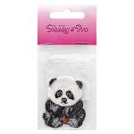 Термоаппликация "Панда", 4.0х5.0см
