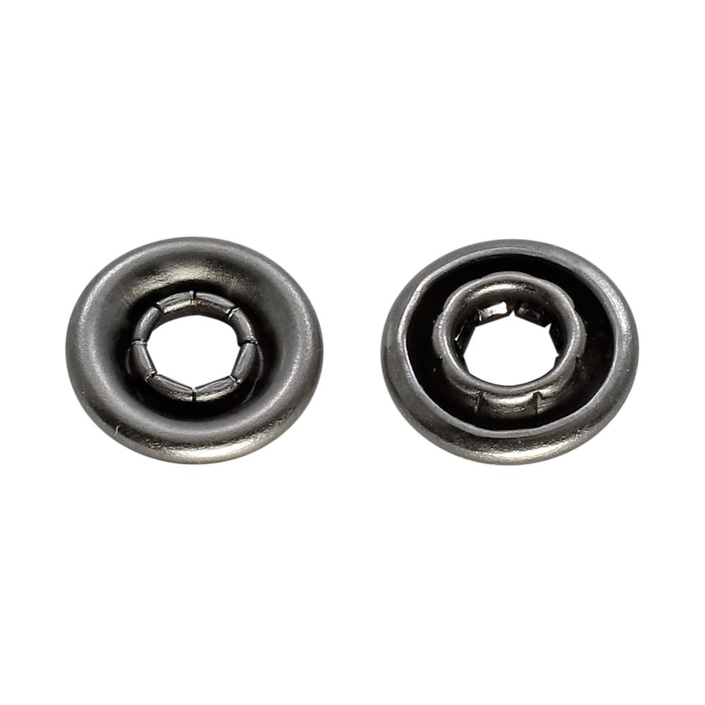 Часть кнопки рубашечной ⌀11 мм (B-часть), чер.никель, 100 шт, S090528, BIG