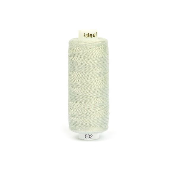 Нитки швейные бытовые Ideal 40/2, 366 м / 10 кат., 502 серый