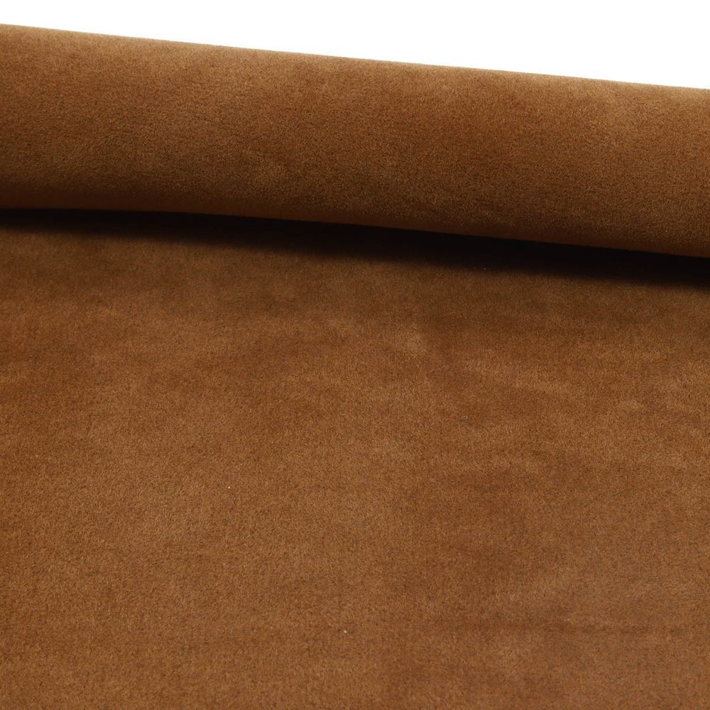 Замша искусственная двухсторонняя, 20х30см, 2 листа, 21885 св.коричневый, 194 г/м²