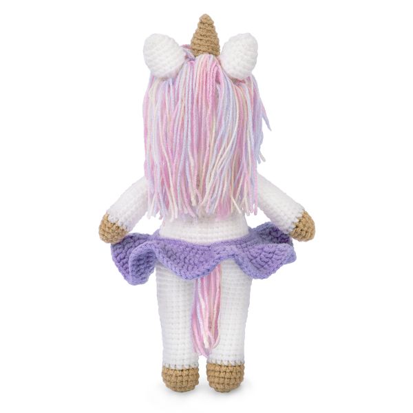 Набор для вязания игрушки Милая единорожка 27 см, Miadolla AMG-0107
