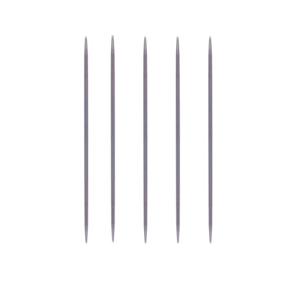 Спицы чулочные металл ⌀3.0 мм, 15 см, 5 шт, Gamma MK5-15