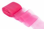 Лента капроновая (органза) для бантов 80.0 мм / 25±1 метров, розовый, Gamma С 3628