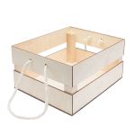 Набор для оформления подарка "Маффины", ящик 25х20 см, белый