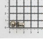 Винт кобурный металл ⌀6.0 никель, 50 шт