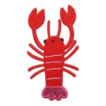 Термоаппликация Рак, 10.4х5.3cm, Hobby&Pro