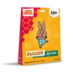 Набор для вышивания бисером Klart CMF-10-049, Брошь. Пятачок, 4.5х8 см