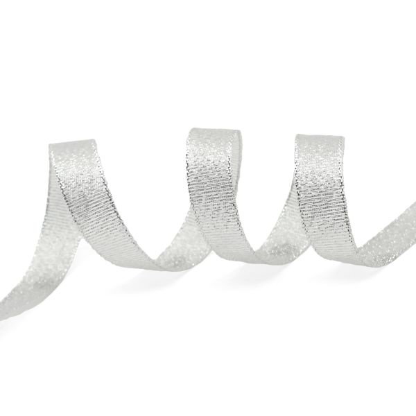 Лента металлизированная 12.0 мм, 32,9м 0080-1200 (серебро)