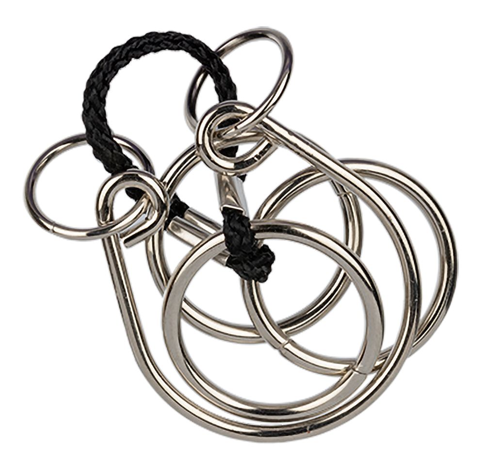 Головоломка металлическая, 1 шт, Канат 5 элементов, Delfbrick DLM-37