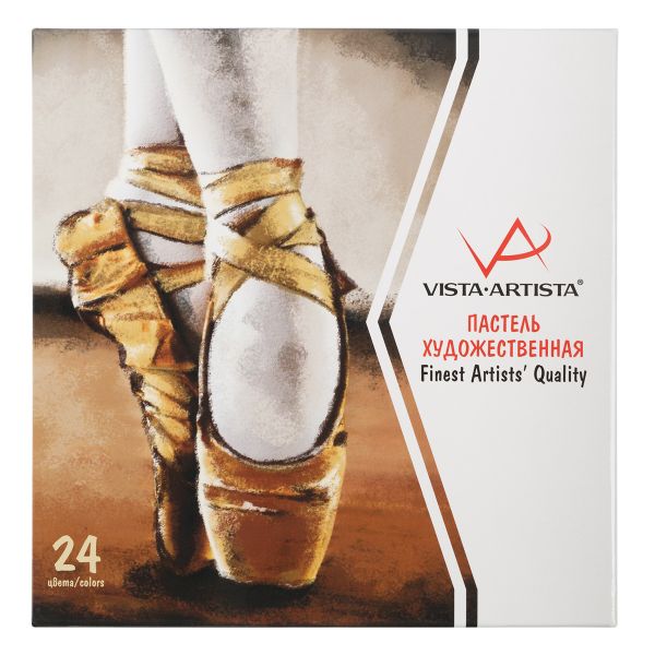 Пастель художественная 24 цв, Vista-Artista VAFP-24